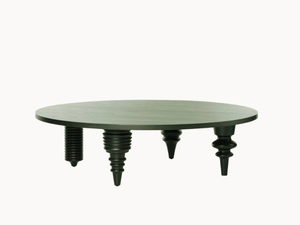 MULTILEG - Round ash coffee table for living room _ BD Barcelona Design